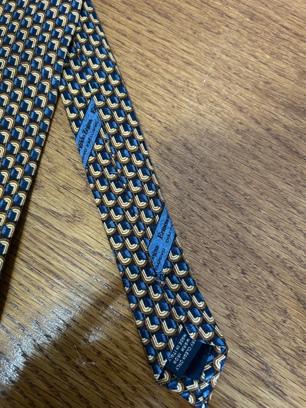 Ermenegildo Zegna 100% Silk Tie Made it Italy Luxury Designer Men’s VTG